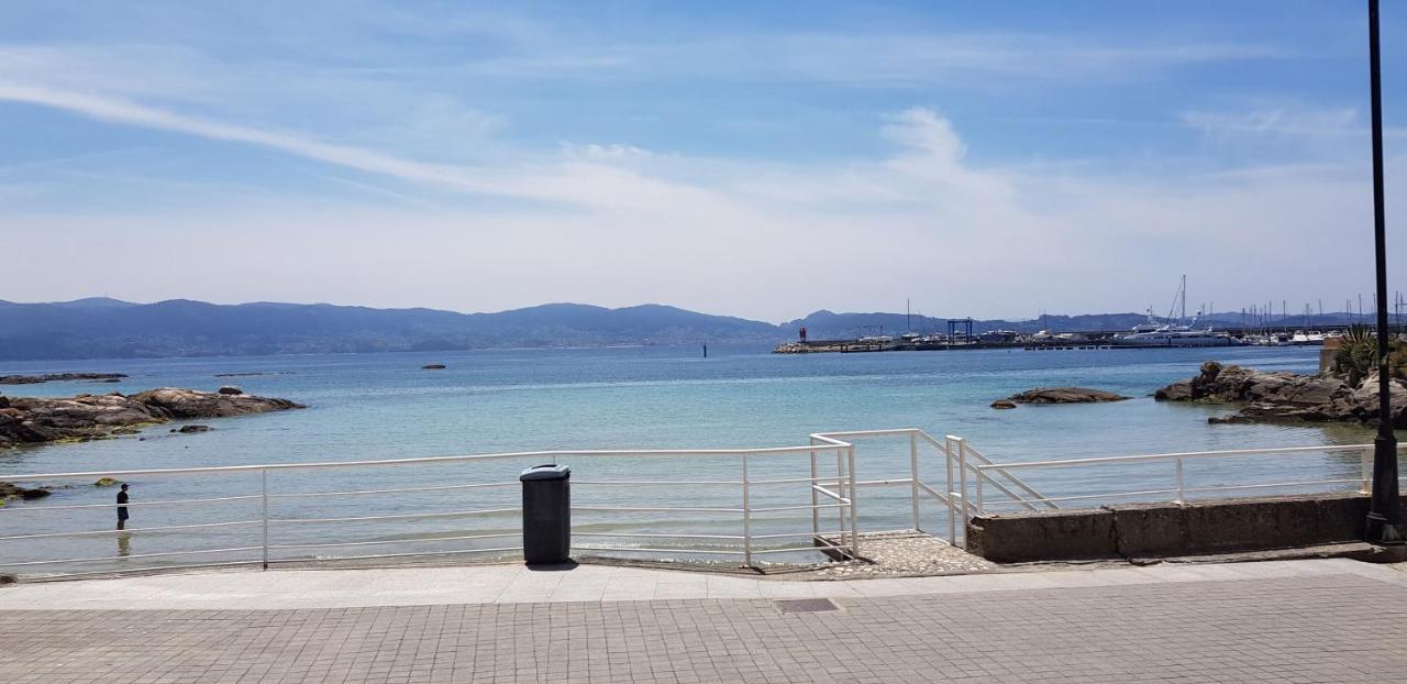 桑亨霍Piso Exterior A Escasos Metros De La Playa Panadeira Con Plaza De Garaje公寓 外观 照片